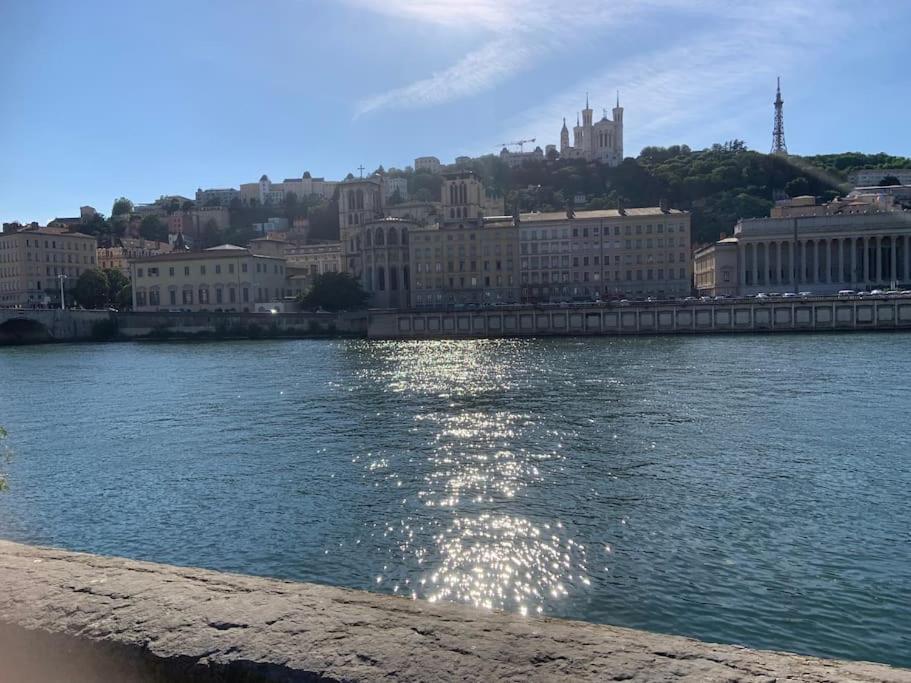 شقة Studio Close Fourviere Very Quiet & Small Terrace ليون المظهر الخارجي الصورة